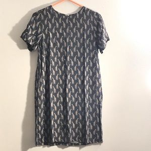 H&M women’s dress (giraffes)
